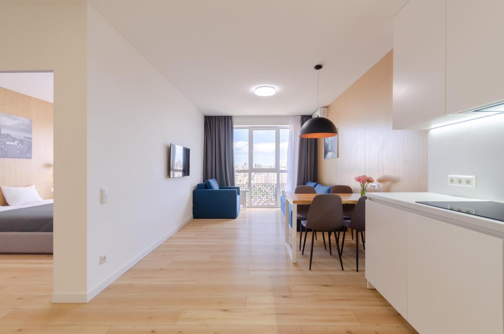 Petrovdom Apartments 205-206 In Rc Kvartet, 16Г Vasyl Lypkivskyi Street Kiev Dış mekan fotoğraf